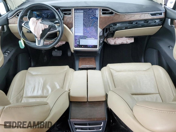 2016 Tesla Model X 70D with VIN 5YJXCDE26GF034172, listed as a Copart auction lot 51710865 with 78,930 mi miles and Salvage Title. Bid and sale history available at carsss.com. Image 8.