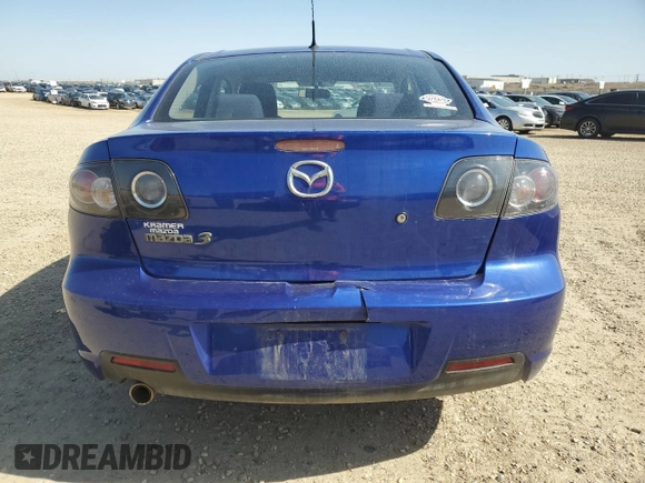 2009 Mazda Mazda3 i Touring Value with VIN JM1BK32FX91232554, listed as a Copart auction lot 54844275 with 184,295 mi miles and Clean Title. Bid and sale history available at carsss.com. Image 6.
