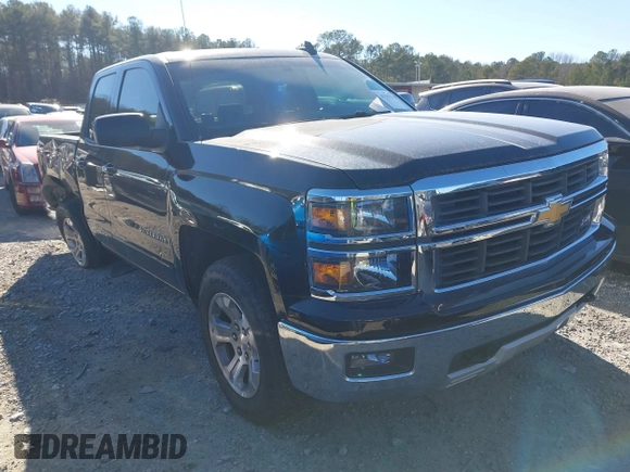 2015 Chevrolet Silverado 1500 LT with VIN 1GCVKREC5FZ386863, listed as a IAAI auction lot 41355767 with 86,363 mi miles. Bid and sale history available at carsss.com. Image 1.