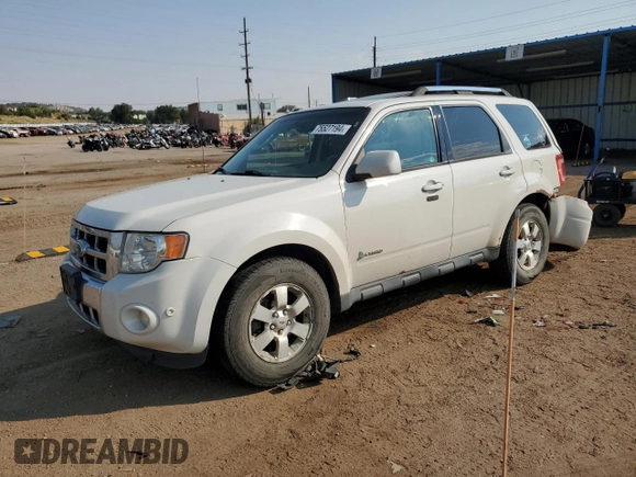 2012 Ford Escape Hybrid z VIN 1FMCU5K3XCKA58465, wystawiony jako Copart lot #75527194 z przebiegiem 263 996 mil mil oraz Szkoda całkowita • Salvage title. Historia ofert i sprzedaży dostępna na DreamBid. Obrazek 1.