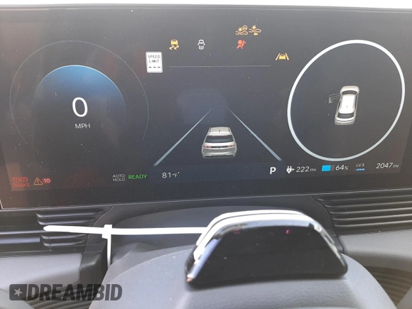 2025 Hyundai Ioniq 5 z VIN 7YAKR4DA8SY002231, wystawiony jako Copart lot #55471705 z przebiegiem 2 047 mil mil oraz Szkoda całkowita • Salvage title. Historia ofert i sprzedaży dostępna na DreamBid. Obrazek 9.