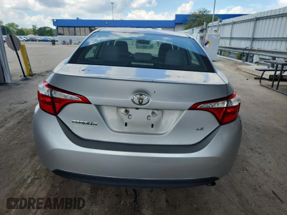 2014 Toyota Corolla L with VIN 2T1BURHE3EC208422, listed as a Copart auction lot 62874725 with 236,722 mi miles and Clean title. Bid and sale history available at DreamBid. Image 6.