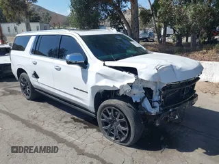 2024 Chevrolet Suburban Premier with VIN 1GNSKFKTXRR209081, listed as a IAAI auction lot 42271966 with 25,651 mi miles and . Bid and sale history available at DreamBid. Image 1.