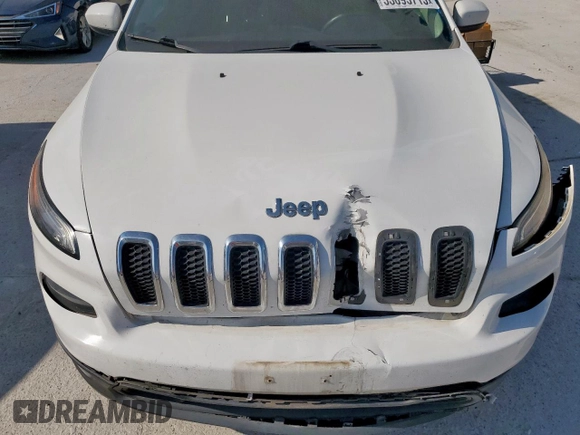 2016 Jeep Cherokee Latitude with VIN 1C4PJLCS2GW114244, listed as a Copart auction lot 53095715 with 108,054 mi miles and Salvage Title. Bid and sale history available at carsss.com. Image 12.