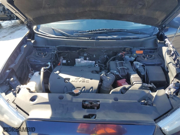 2012 Mitsubishi RVR SE with VIN JA4AJ3AU7CZ601159, listed as a Copart auction lot 41888145 with 196482 miles and Salvage Title. Bid and sale history available at carsss.com. Image 12.