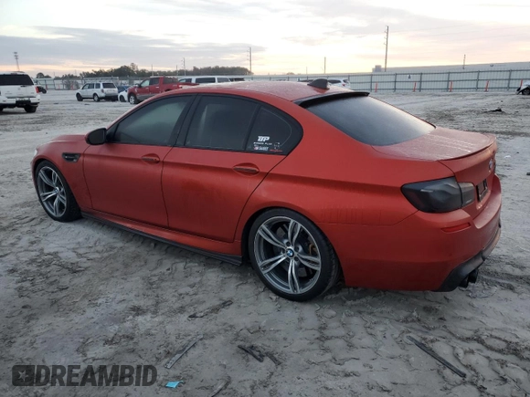 2014 BMW M5 with VIN WBSFV9C56ED097172, listed as a Copart auction lot 42428215 with 120,429 mi miles and Clean Title. Bid and sale history available at carsss.com. Image 2.