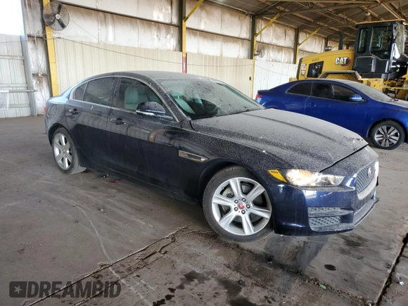 2017 Jaguar XE 25t Prestige with VIN SAJAE4BG8HA952596, listed as a Copart auction lot 45004445 with 48,109 mi miles and Salvage Title. Bid and sale history available at carsss.com. Image 4.