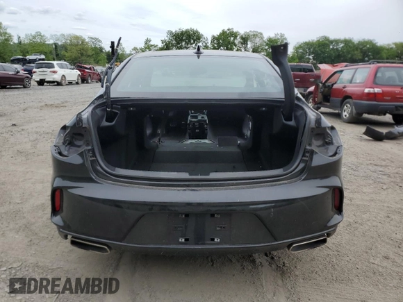 2021 Acura TLX w/A-Spec Package with VIN 19UUB5F56MA015227, listed as a Copart auction lot 58589905 with Not provided miles and Salvage title. Bid and sale history available at DreamBid. Image 6.