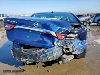 2021 Nissan Maxima SV with VIN 1N4AA6CV8MC512644, listed as a Copart auction lot 45953605 with 53,206 mi miles and Salvage Title. Bid and sale history available at carsss.com. Image 6.