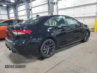 2024 Toyota Corolla SE with VIN 5YFS4MCE1RP187893, listed as a Copart auction lot 54388115 with 42,943 mi miles and Salvage Title. Bid and sale history available at DreamBid. Image 3.