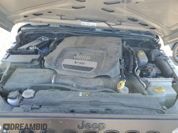 2018 Jeep Wrangler JK Unlimited Sport S with VIN 1C4BJWDG5JL849895, listed as a Copart auction lot 69705704 with 58,028 mi miles and Salvage Title. Bid and sale history available at carsss.com. Image 12.