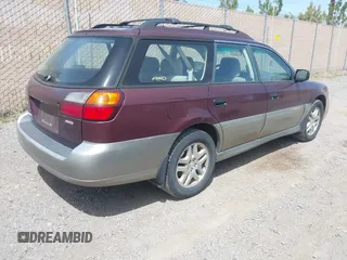 2000 Subaru Legacy Outback with VIN 4S3BH6659Y6663406, listed as a IAAI auction lot 42095144 with 270,836 mi miles and . Bid and sale history available at DreamBid. Image 4.