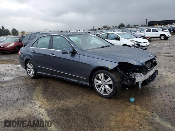 2013 Mercedes-Benz E-Class E 350 Luxury BlueTEC with VIN WDDHF2EB3DA743877, listed as a Copart auction lot 45130495 with 58,900 mi miles and Salvage Title. Bid and sale history available at carsss.com. Image 4.