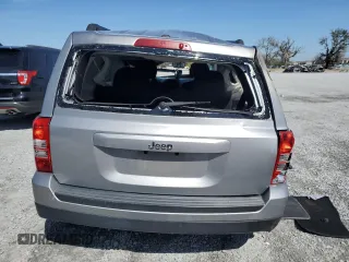 2017 Jeep Patriot Sport SE with VIN 1C4NJPBA9HD140974, listed as a Copart auction lot 46354775 with Not Provided miles and Salvage Title. Bid and sale history available at carsss.com. Image 6.