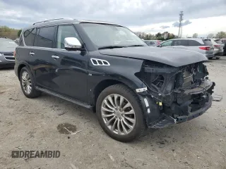 2015 Infiniti QX80 with VIN JN8AZ2NE0F9085926, listed as a Copart auction lot 51132465 with 187,900 mi miles and Salvage Title. Bid and sale history available at carsss.com. Image 4.