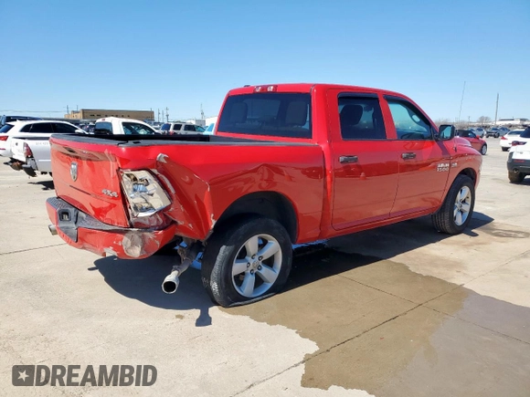 2015 Ram 1500 Tradesman with VIN 1C6RR7KT4FS689638, listed as a Copart auction lot 48629025 with 110,866 mi miles and Salvage title. Bid and sale history available at DreamBid. Image 3.