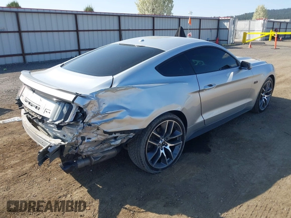 2015 Ford Mustang GT with VIN 1FA6P8CF2F5318921, listed as a IAAI auction lot 42107323 with 61,176 mi miles and . Bid and sale history available at carsss.com. Image 4.