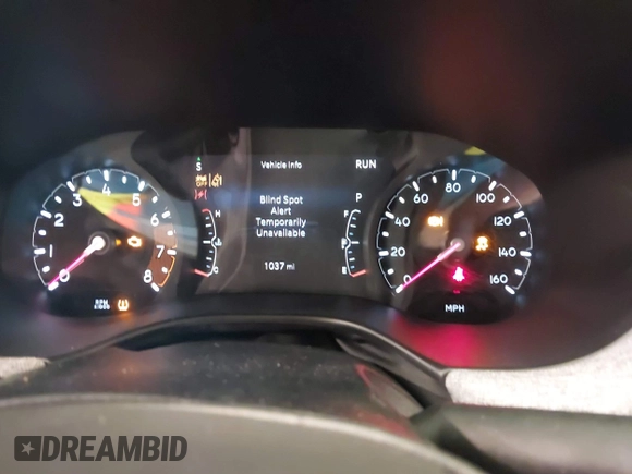 2025 Jeep Compass Latitude with VIN 3C4NJDBNXST535796, listed as a IAAI auction lot 41776776 with 1,037 mi miles and . Bid and sale history available at DreamBid. Image 7.