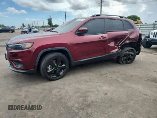 2021 Jeep Cherokee Latitude Plus z VIN 1C4PJLLB4MD168944, wystawiony jako Copart lot #60503775 z przebiegiem 36 145 mil mil oraz Szkoda całkowita • Salvage title. Historia ofert i sprzedaży dostępna na DreamBid. Obrazek 1.