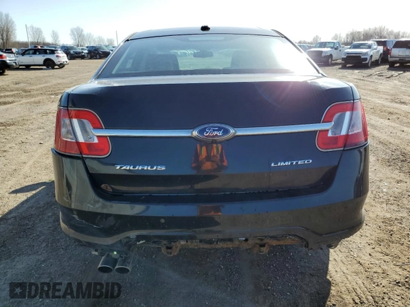 2010 Ford Taurus Limited with VIN 1FAHP2FW9AG168580, listed as a Copart auction lot 51637445 with 85,631 mi miles and Clean Title. Bid and sale history available at carsss.com. Image 6.