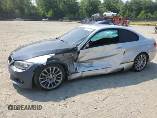 2012 BMW 3 Series 328i with VIN WBAKE5C58CJ106450, listed as a Copart auction lot 59177195 with 117,655 mi miles and Salvage title. Bid and sale history available at DreamBid. Image 1.