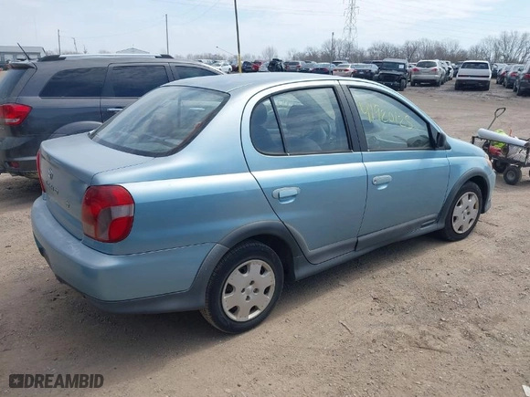 2002 Toyota ECHO with VIN JTDBT123420256593, listed as a IAAI auction lot 41920125 with NaN miles. Bid and sale history available at carsss.com. Image 4.
