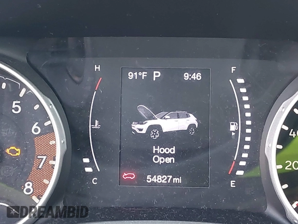 2020 Jeep Compass Latitude с VIN 3C4NJDBB8LT143150, выставлен на аукционе IAAI как лот 42563369 с пробегом 54 827 миль миль и . История ставок и продаж доступна на DreamBid. Изображение 16.