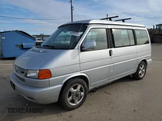 2003 Volkswagen EuroVan MV with VIN WV2NB47013H002635, listed as a Copart auction lot 88800615 with Not Provided miles and Clean Title. Bid and sale history available at DreamBid. Image 1.