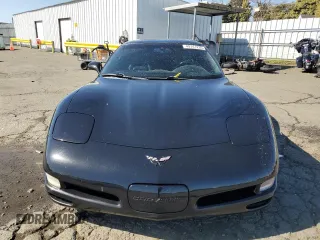2002 Chevrolet Corvette with VIN 1G1YY22G825121021, listed as a Copart auction lot 49741235 with 104,964 mi miles and Salvage Title. Bid and sale history available at carsss.com. Image 5.