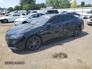 2019 Acura TLX w/A-Spec Pkg with VIN 19UUB3F64KA006472, listed as a Copart auction lot 53916265 with Not provided miles and Salvage title. Bid and sale history available at DreamBid. Image 1.