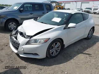 2011 Honda CR-Z EX with VIN JHMZF1D62BS006754, listed as a IAAI auction lot 41922006 with 220,598 mi miles and . Bid and sale history available at carsss.com. Image 2.