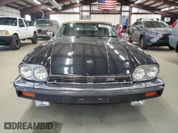 1988 Jaguar XJS z VIN SAJNV5843JC147927, wystawiony jako Copart lot #58988575 z przebiegiem 81 239 mil mil oraz Tytuł czysty. Historia ofert i sprzedaży dostępna na DreamBid. Obrazek 5.