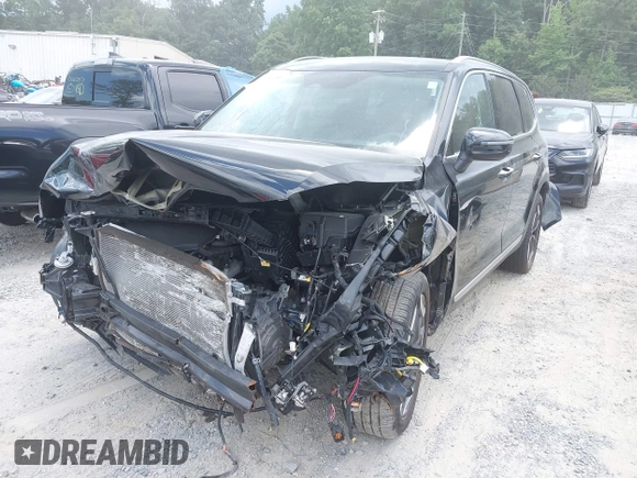 2025 Kia Telluride S with VIN 5XYP6DGC3SG612078, listed as a IAAI auction lot 42694686 with 12,167 mi miles and . Bid and sale history available at DreamBid. Image 2.