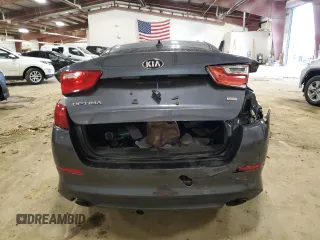 2015 Kia Optima LX z VIN KNAGM4A74F5628982, wystawiony jako Copart lot #54539895 z przebiegiem 134 360 mil mil oraz Czysty tytuł • Clean title. Historia ofert i sprzedaży dostępna na DreamBid. Obrazek 6.