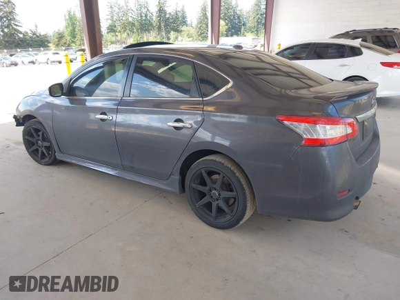 2013 Nissan Sentra SR with VIN 3N1AB7AP0DL777387, listed as a IAAI auction lot 42183359 with 206,726 mi miles and . Bid and sale history available at DreamBid. Image 3.
