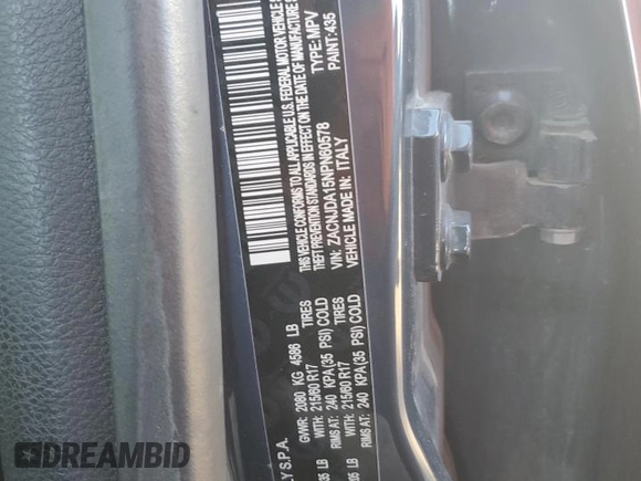 2022 Jeep Renegade Sport z VIN ZACNJDA15NPN60578, wystawiony jako Copart lot #80983114 z przebiegiem 34 394 mil mil oraz Szkoda całkowita • Salvage title. Historia ofert i sprzedaży dostępna na DreamBid. Obrazek 15.