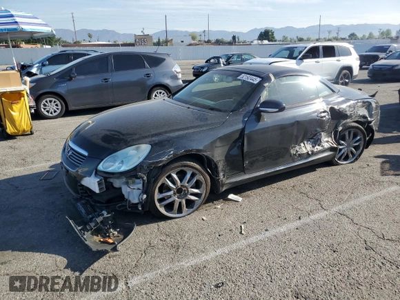 2004 Lexus SC 430 z VIN JTHFN48Y540055464, wystawiony jako Copart lot #52192445 z przebiegiem 188 693 mil mil oraz Szkoda całkowita • Salvage title. Historia ofert i sprzedaży dostępna na DreamBid. Obrazek 1.
