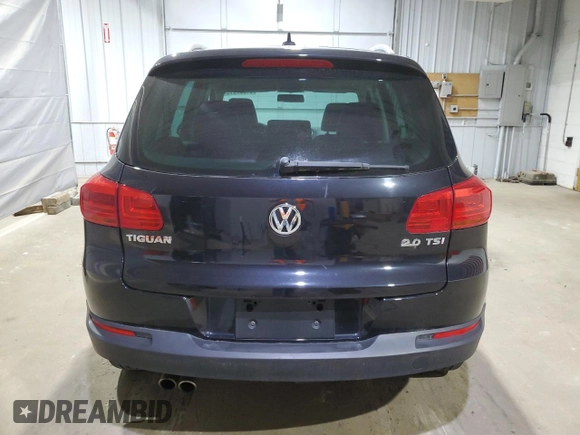 2012 Volkswagen Tiguan SE with VIN WVGBV7AX2CW525234, listed as a Copart auction lot 61307915 with 123,938 mi miles and Clean title. Bid and sale history available at DreamBid. Image 6.