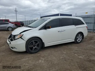 2013 Honda Odyssey Touring with VIN 5FNRL5H92DB007800, listed as a Copart auction lot 50518975 with 164,485 mi miles and Salvage Title. Bid and sale history available at carsss.com. Image 1.