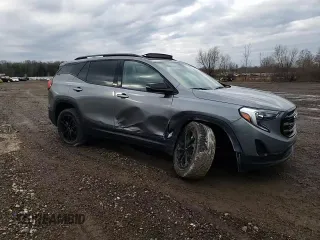 2020 GMC Terrain SLE with VIN 3GKALMEV5LL294370, listed as a Copart auction lot 49858995 with 61,264 mi miles and Salvage Title. Bid and sale history available at DreamBid. Image 11.
