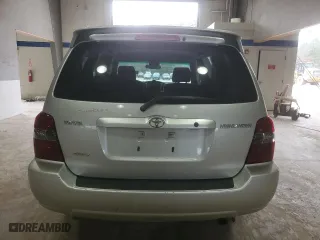 2007 Toyota Highlander with VIN JTEHD21A170045822, listed as a Copart auction lot 43778445 with 111,156 mi miles and Salvage Title. Bid and sale history available at carsss.com. Image 6.