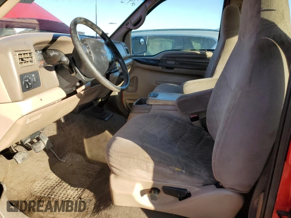 1999 Ford Super Duty F-250 XL with VIN 1FTNW21S6XEA92910, listed as a Copart auction lot 44164795 with 289,887 mi miles and Salvage Title. Bid and sale history available at carsss.com. Image 7.