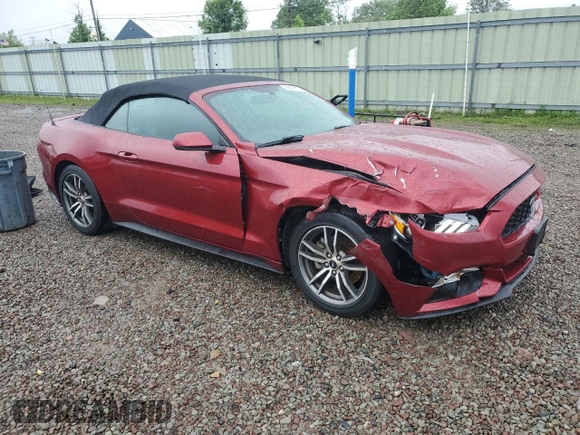 2016 Ford Mustang EcoBoost Premium with VIN 1FATP8UH4G5304510, listed as a Copart auction lot 59869815 with 33,438 mi miles and Salvage title. Bid and sale history available at DreamBid. Image 4.