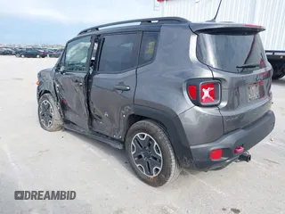 2017 Jeep Renegade Deserthawk with VIN ZACCJBCB2HPF51653, listed as a IAAI auction lot 41994419 with 115,444 mi miles and . Bid and sale history available at DreamBid. Image 3.