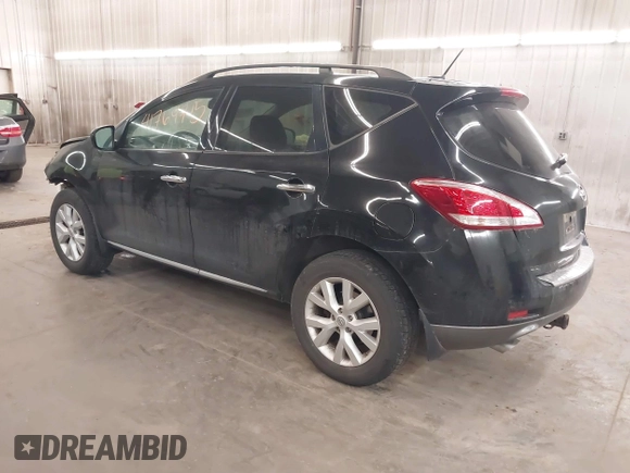 2012 Nissan Murano S with VIN JN8AZ1MW4CW202294, listed as a IAAI auction lot 41764715 with 160,637 mi miles. Bid and sale history available at carsss.com. Image 3.