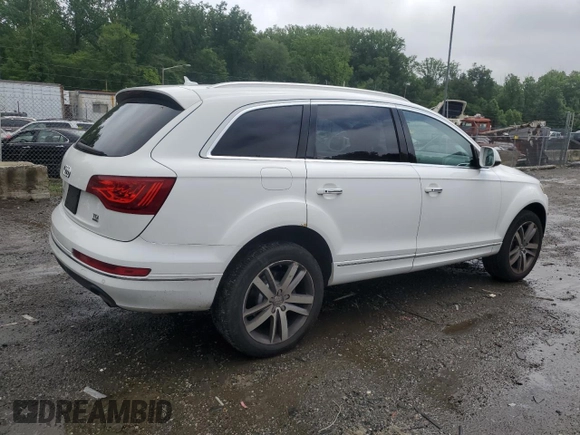 2012 Audi Q7 Prestige with VIN WA1VMAFE7CD003360, listed as a Copart auction lot 61462085 with 151,523 mi miles and Salvage title. Bid and sale history available at DreamBid. Image 3.