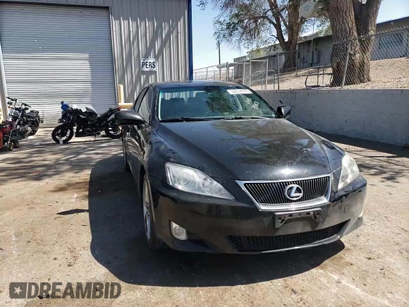 2008 Lexus IS 250 with VIN JTHBK262982067587, listed as a Copart auction lot 55614715 with 125,368 mi miles and Salvage title. Bid and sale history available at DreamBid. Image 13.