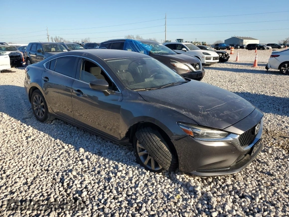 2018 Mazda 6 Sport with VIN JM1GL1UM1J1329438, listed as a Copart auction lot 46341585 with 179,970 mi miles and Salvage Title. Bid and sale history available at carsss.com. Image 4.