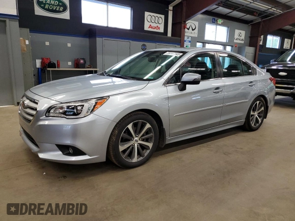 2015 Subaru Legacy Limited z VIN 4S3BNAN69F3058709, wystawiony jako Copart lot #59347345 z przebiegiem 64 508 mil mil oraz Szkoda całkowita • Salvage title. Historia ofert i sprzedaży dostępna na DreamBid. Obrazek 1.