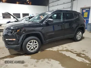 2019 Jeep Compass Sport z VIN 3C4NJDAB3KT664843, wystawiony jako Copart lot #65644965 z przebiegiem 55 203 mil mil oraz Szkoda całkowita • Salvage title. Historia ofert i sprzedaży dostępna na DreamBid. Obrazek 1.